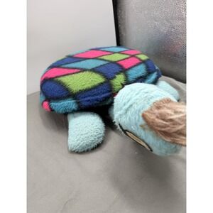 STUFFED TURTLE ANIMAL FOOTSTOOL OTTOMAN ELKA TOYS RETRO